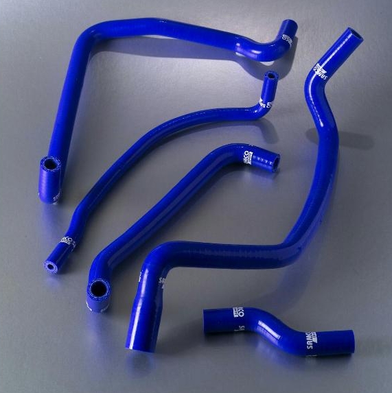 Samco Ford Sierra Cosworth 2WD 86-90 5-teiliges Kühlwasser-Schlauchkit blau