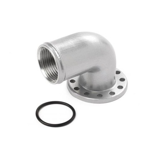 Anschluss 90° für Elektrische WP Aluminium 38mm für EWP 80 + 130 Davies Craig