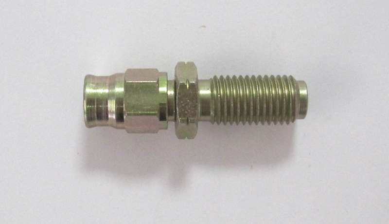 Anschluß Einschraub M10x1,25 konkav verz. Dash 03 bulkhead lange Ausführung