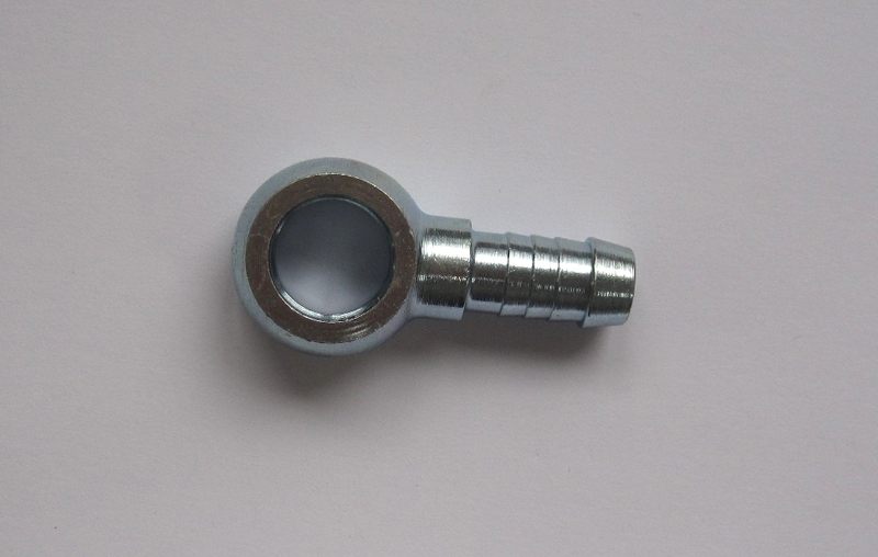 Stahl-Ringstück 10mm Schlauch Bohrung 14mm Durchmesser