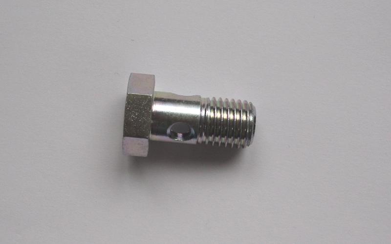 Hohlschraube M12x1,5 Stahl großer Durchlass