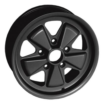 Braid BZ 6Jx15  ET35 Porsche Replica  (uni schwarz)