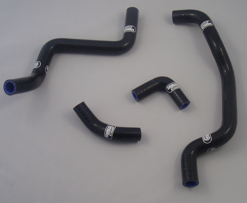 Samco Nissan Sunny GTiR RNN14 4-teiliges Ancillary rot