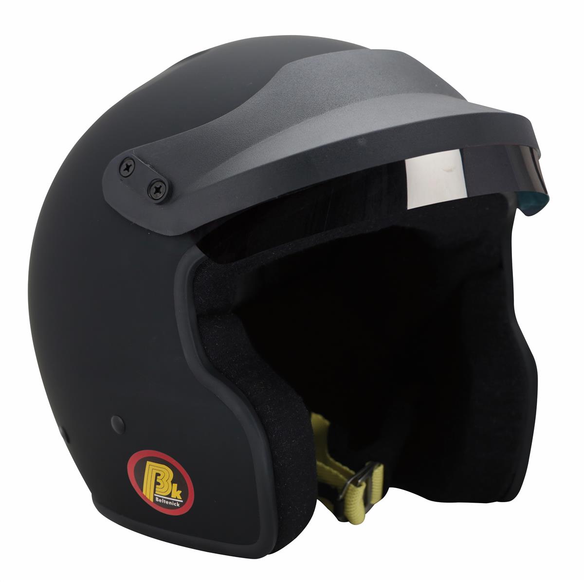 Beltenick OF Racing schwarz matt Gr. M Homologation FIA 8859-2015 Jet Helm M6 Terminals