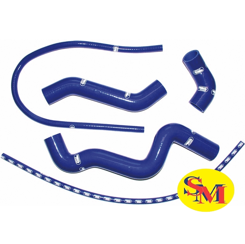 Samco Alfa Romeo 164 Super 3.0L V6 24v 5-teiliges Kühlwasser-Schlauchkit blau