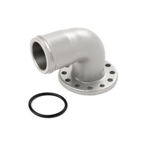 Anschluss 90° für Elektrische WP Aluminium 35mm für EWP 80 + 130 +140 Davies Craig