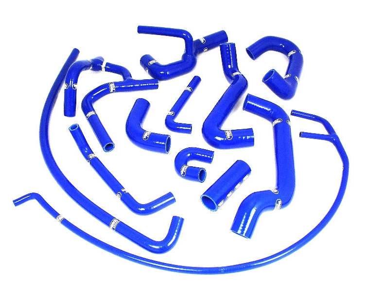 Samco Lotus Elise Series 1 LH/Drive 1998-2001 13-teiliges Kühlwasser-Schlauchkit rot