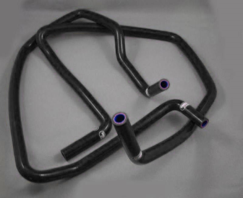 Samco Dodge RAM SRT-10 8.3Ltr V10 04-06 2-teiliger Heizungsschlauch schwarz