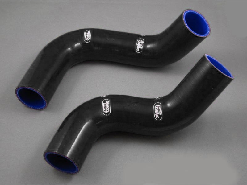 Samco Dodge RAM SRT-10 8.3Ltr V10 04-06 2-teiliges Kühlwasser-Schlauchkit schwarz