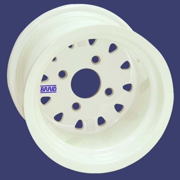 Braid Tenrace+ 8Jx10 (6+2) 4x130 - 90 Crosskart Felge Lifelive TN5 - Camotos