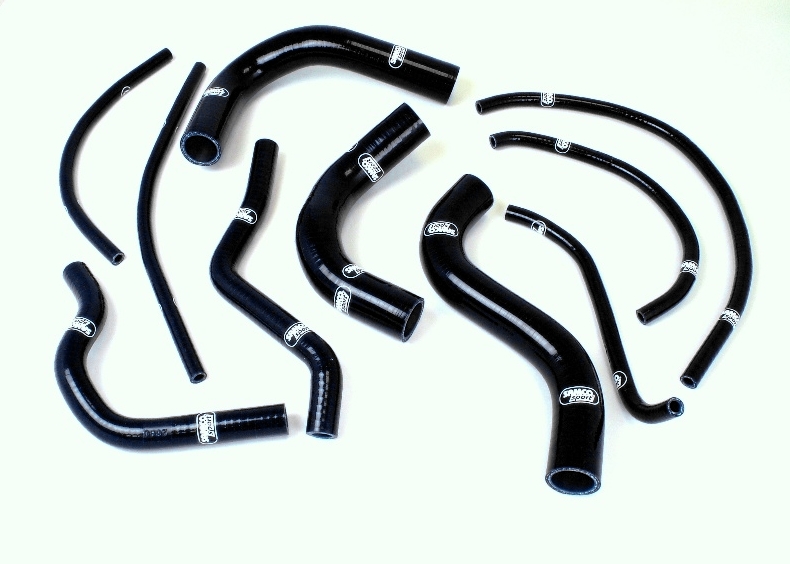 Samco Suzuki Swift Gti Mk2 88-92 10-teiliges Kühlwasser-Schlauchkit schwarz