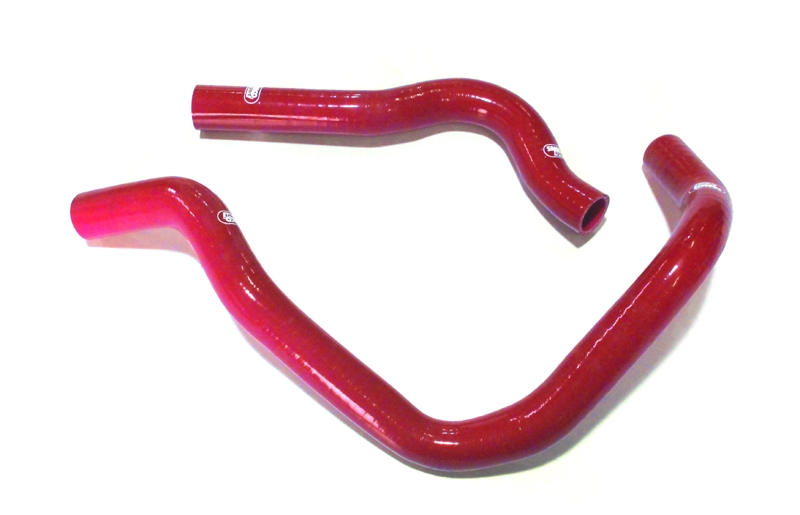 Samco Honda Civic CRX EG6 B16A Engines 1992-2000 2-teiliges Kühlwasser-Schlauchkit rot