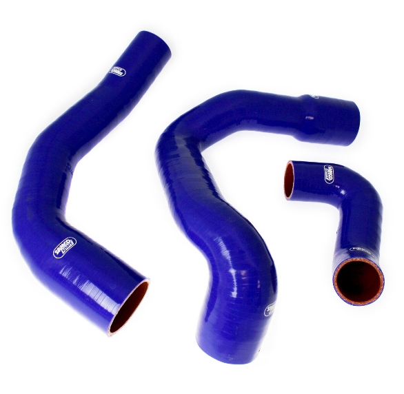 Samco Ford Focus ST 250 Eco Boost (Mk3) 2012- 3-teiliges Turbo-Schlauchkit rot