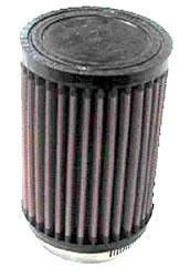 K&N Universalluftfilter, 62mm Flansch Rund Zylindrisch, 89x89 127lg