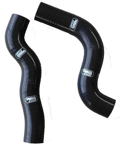 Samco Lancia Delta Integrale16V MKII 1991-1993 2-teiliges Kühlwasser-Schlauchkit schwarz