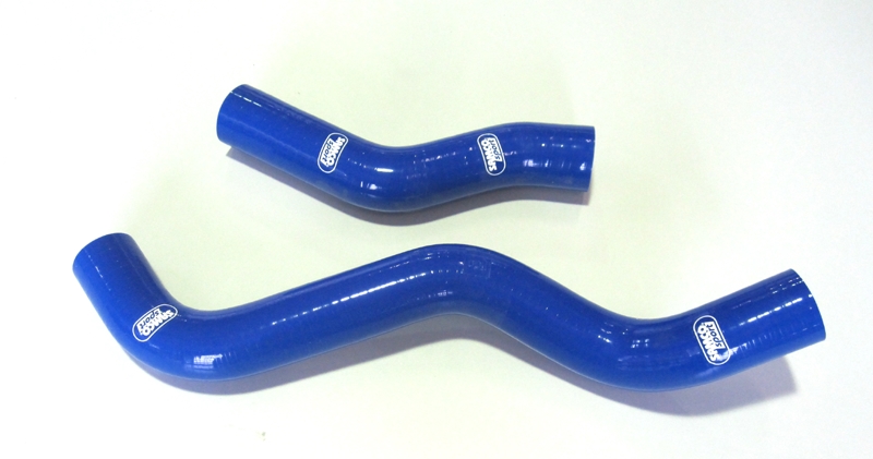 Samco Mitsubishi Lancer EVO 1/2/3 CE9A/4G63 1992-1996 2-teiliges Kühlwasser-Schlauchkit blau