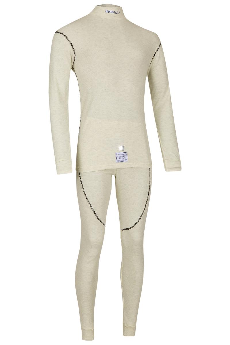 Beltenick FIA Unterwäsche FIA 8856-2018 weiss Hose + Pullover 