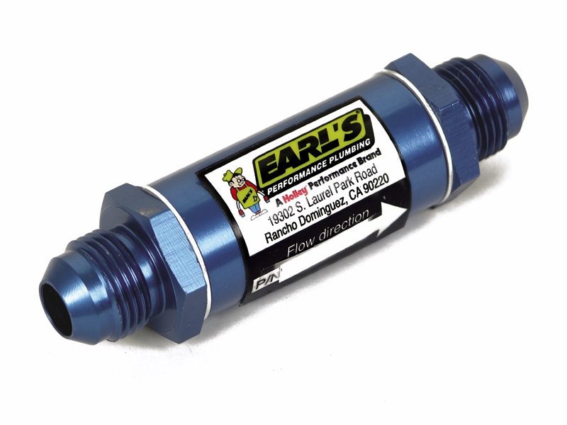 Benzinfilter, Kraftstofffilter Flachsieb 85 Micron Inline Filter