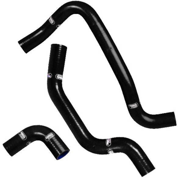 Samco Hyundai Coupe/Tiburon Gen3 V6 3-teiliges Kühlwasser-Schlauchkit schwarz