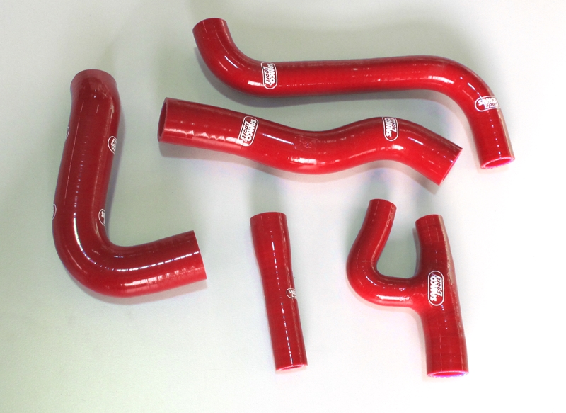 Samco VW Golf 1 GTI 8V 1600 5-teiliges Kühlwasser-Schlauchkit rot
