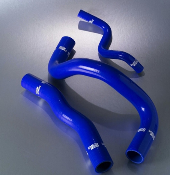 Samco Mitsubishi FTO GPX Mivec/GR Non-Mivec DE3A/6A12 - 3-teiliges Kühlwasser-Schlauchkit blau