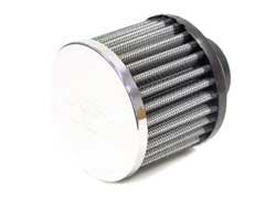 K&N Entlüftungsfilter 76mm/32mm Gummiflansch