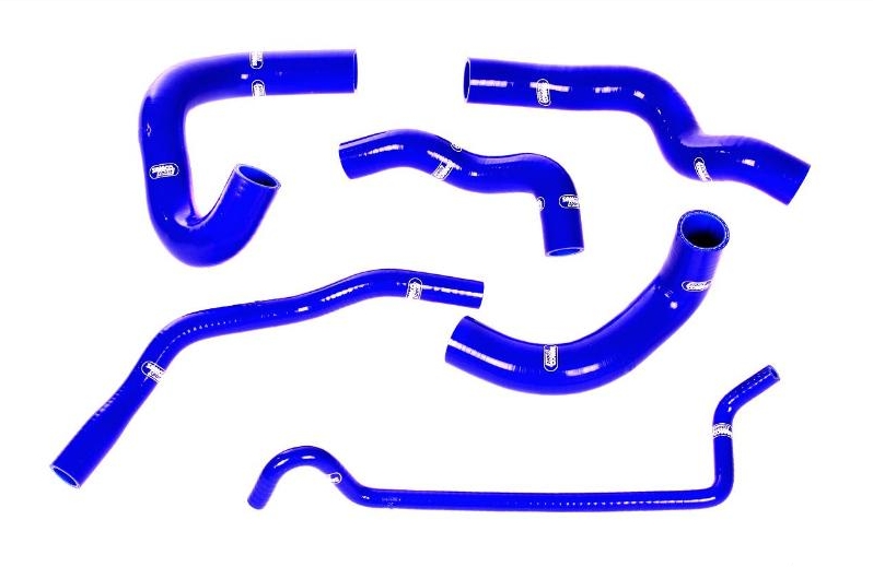 Samco Ford Mustang GT 4.6L V8 2005-2006 6-teiliges Kühlwasser-Schlauchkit blau