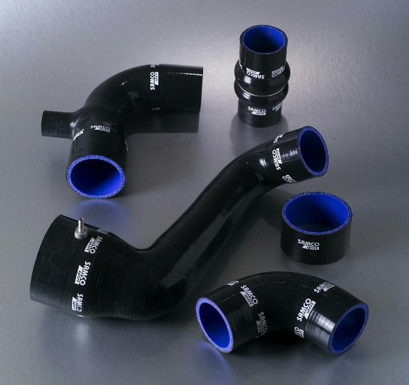 Samco Ford Fiesta RS Turbo 90-92 5-teiliges Ladeluftsystem schwarz