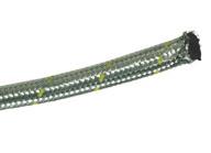 Benzinschlauch, Kraftstoffschlauch ID 8mm / 7,5mm Ummantelung Stahl verzinkt