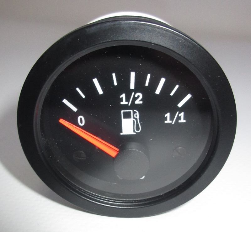 VDO Tankanzeige für Tauchrohrgeber, Ø 52 mm Baureihe Cockpit Vision 