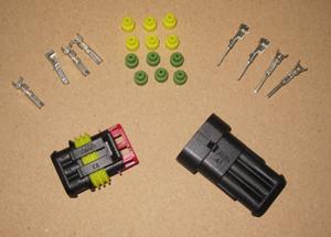 AMP Superseal Set 3-polig