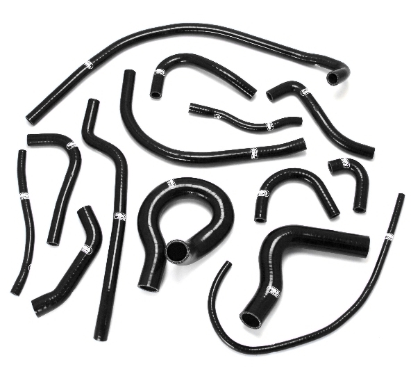 Samco Ford Capri Mk3, 2.8 injection V6 1981-1988 14-teiliges Kühlwasser-Schlauchkit schwarz