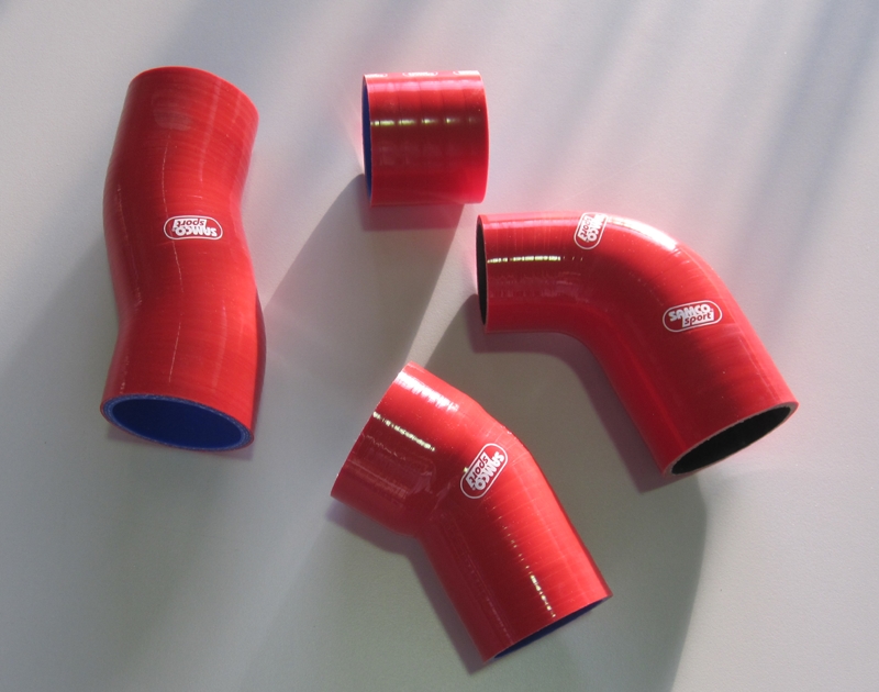 Samco Schlauchkit Audi TT 225 / S3 4-teiliges Ladeluftsystem rot