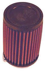 K&N Universalluftfilter, 65mm Flansch Rund Zylindrisch, 114x114 127lg