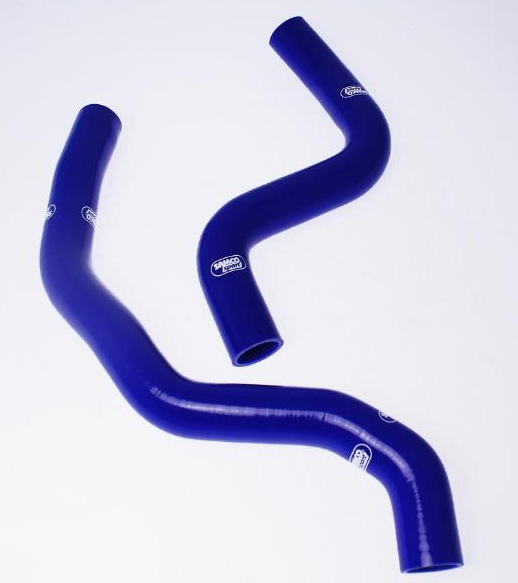 Samco Mitsubishi Lancer EVO 8 /MR CT9A 03-05 2-teiliges Kühlwasser-Schlauchkit blau