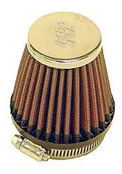 K&N Universalluftfilter, 49mm Flansch Konische Rundform, 76x51 76lg