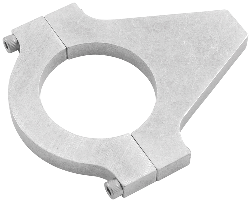 Aluminium Rohrhalter kurz für Rohrdurchmesser 37mm bis 40 mm
