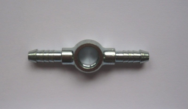 Stahl-Doppelringstück 6mm Schlauch Bohrung 10mm Durchmesser