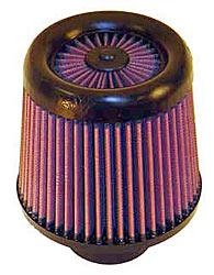 K&N Universalluftfilter, 63mm Flansch Konische Rundform, 152x127 140lg