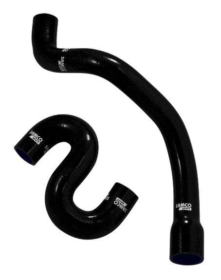 Samco Opel Corsa  C 1.4 16v 2-teiliges Kühlwasser-Schlauchkit schwarz