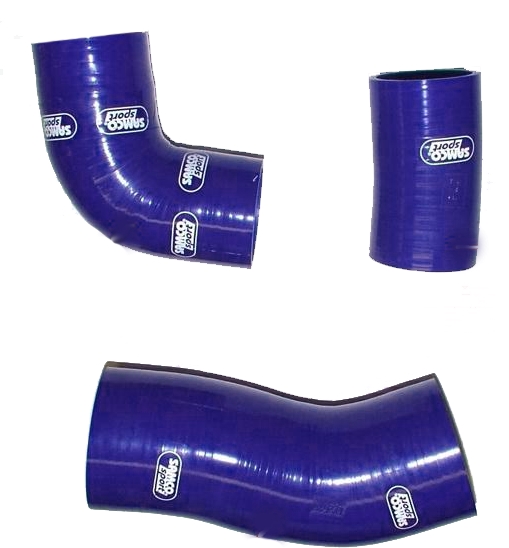 Samco Nissan Silvia S14 SR20DETT R/H drive & L/H drive 3-teiliges Ladeluftsystem blau