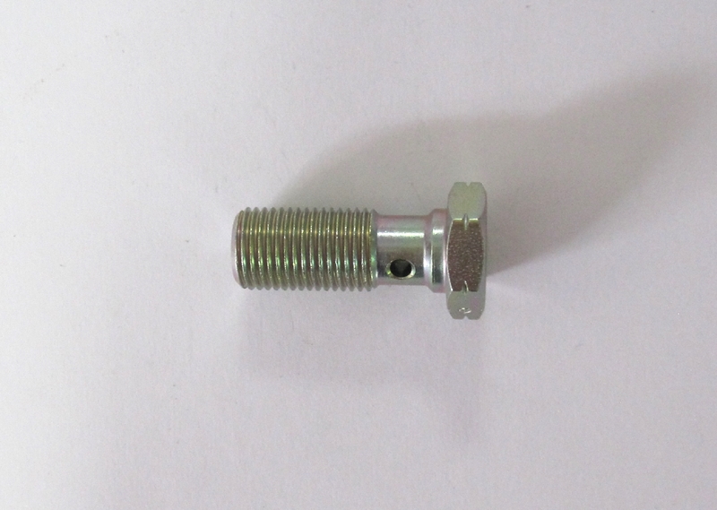 Hohlschraube M10x1 lang verzinkt (25mm lang)