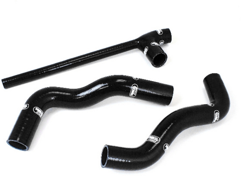 Samco Fiat Uno Turbo MKII 1372 91-94 3-teiliges Kühwasser-Schlauchkit schwarz