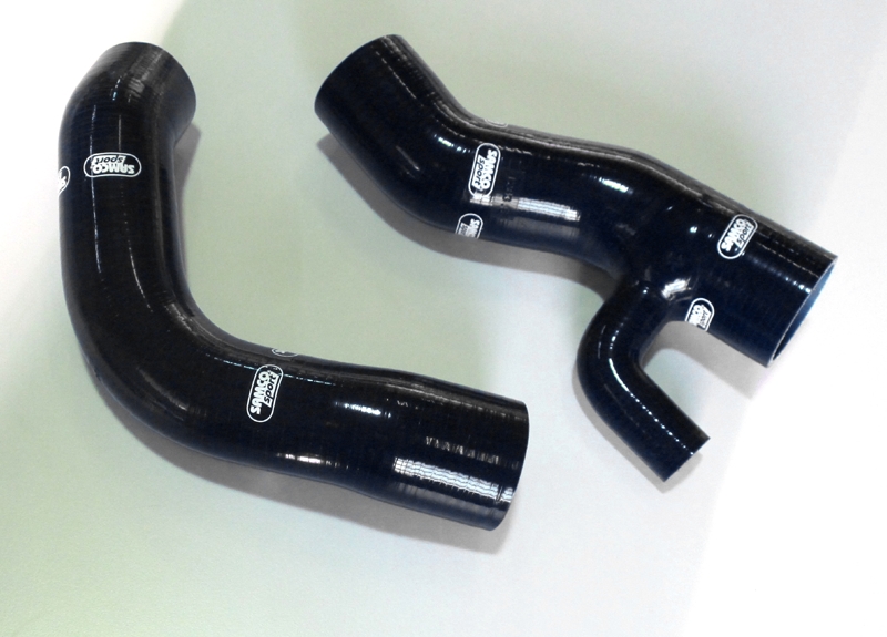Samco Ford RS 2.0ltr Turbo Duratec  02-04 2-teiliges Ladeluftsystem schwarz