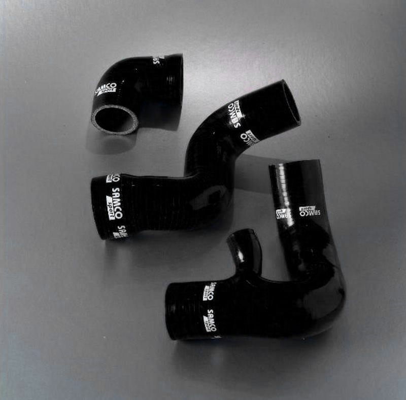 Samco Audi A4 Turbo B6 AVJ/AMB/BFB 3-teiliges Ladeluftsystem schwarz