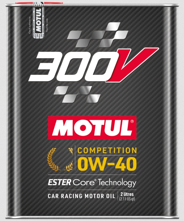 Motorenöl Motul 300V Competition 0W40 Vollsynsthetisch 2 ltr. Dose