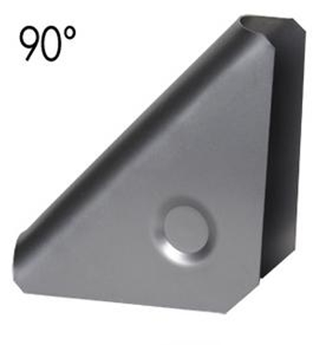 Rohrverstärkung 90° (Knotenblech)