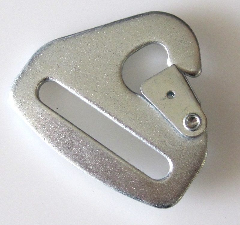 Gurthaken Karabiner 50mm für 50mm Gurtmaterial