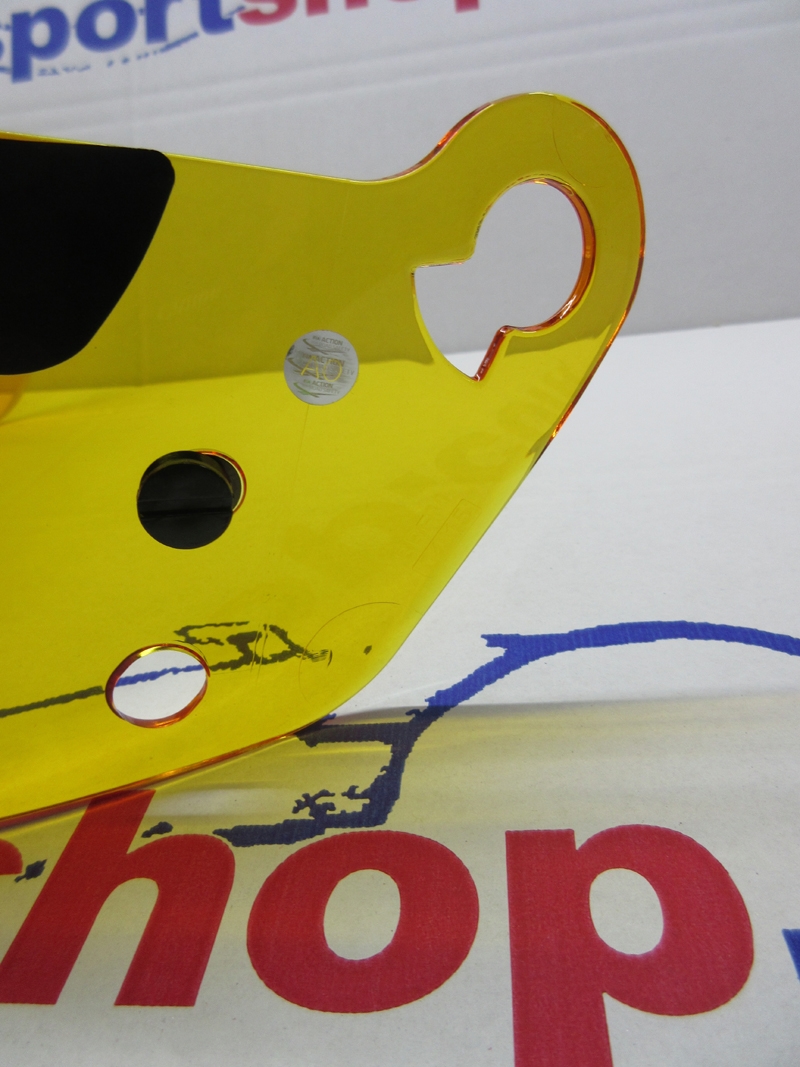 Visier für Beltenick Beltenick Full Face Carbon 611 Helm amber (gelb)