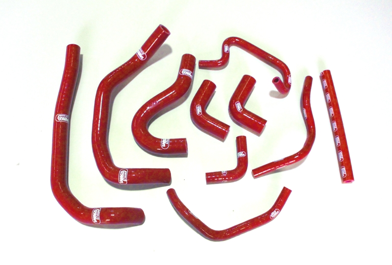 Samco Schlauchkit Toyota Supra MK3 7M-GTE MA70 1986-92  10-teiliges Ancillary LHD  rot